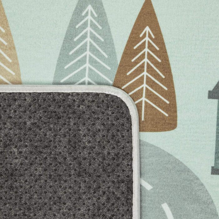 Дитячий килимок Килимок для дитячої кімнати Вуличний килимок Килимок для дитячої кімнати, розмір80x150 см, колірбірюзовий