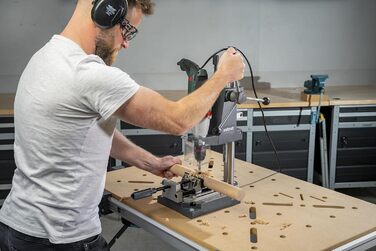 Верстатний струбцина Simplex 60 високопродуктивний затискач з горизонтальними та вертикальними V-пазами Ідеальний струбцина для круглих заготовок та невеликих деталей - 3412099