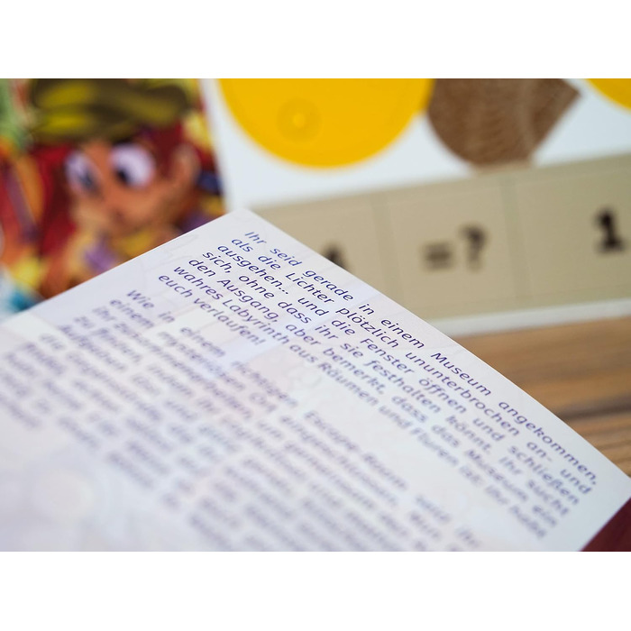 Настільна гра для головоломок і загадок, включаючи картки-підказки та реквізит - Сімейна гра для дітей віком від 8 років 59227