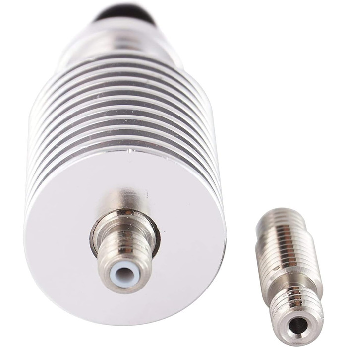 Комплект гарячого кінця V6 Повністю металевий тефлонова J-головка Bowden, сопло 0,4 мм, тефлонова трубка, вентилятор, силіконовий кожух, термопаста, зєднувач PC4-M6 Push-Fit 1,75 мм для 3D-принтерів Anycubic, Creality, Anet та інших. Комплект гарячого кін