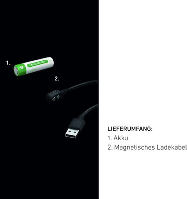 Ліхтар Ledlenser ML4, вуличний, кемпінговий, 300 люмен, час горіння 45 годин, перезаряджається, включно з акумулятором і магнітним кабелем для зарядки
