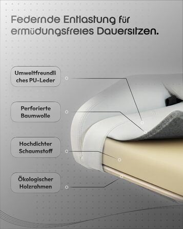 Ігрове крісло Dowinx з 4D підлокітниками та функцією гойдання 15, регульоване масажне ігрове крісло 165, ергономічне ігрове крісло, гоночний дизайн для геймерів та кіберспорту, вантажопідйомність 135 кг, білий колір