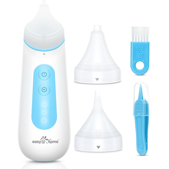 Дитячий електричний назальний аспіратор EasyHome акумуляторний дитячий пилосос, подарунок для новонароджених, малюків, аспіратор д