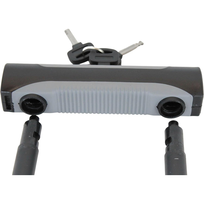 Замок безпеки BISOMO U-lock 180x245 мм, броньований замок, велосипед, електровелосипед, мопед, мотоцикл