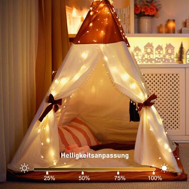 Акумулятор казкових вогнів DBFAIRY, 2x10M 100 світлодіодних казкових вогнів з пультом дистанційного керування 8 режимів і таймером