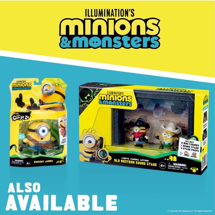 Ігровий набір MINIONS Illumination Пошук монстрів з Гумі розкрий таємницю загадкового монстра за допомогою чарівної книги
