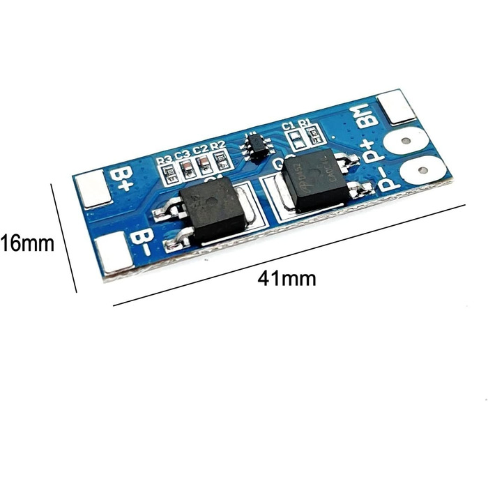 Літій-іонний акумуляторний модуль захисту, плата захисту заряджання/розряджання 7.4V 8.4V 2S BMS PCM для літій-іонного акумулятора 18650, 5 шт., 2S 7.4V