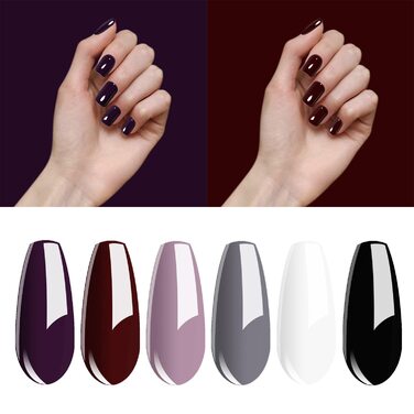 Стартовий набір Vishine з лампою (6 кольорів)