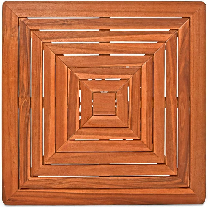 Дерев&39яний стіл Casaria, висота 110 см, 75 x 75 см, прямокутний, масив дерева, рустикальний, для приміщень/вулиці, бістро-стіл, пивний стіл, садовий стіл, стіл для вечірок, барний стіл