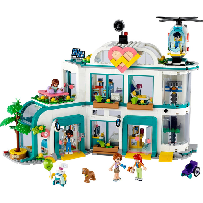Конструктор LEGO Friends 42621, Лікарня Хартлейк-Сіті, 1045 деталей