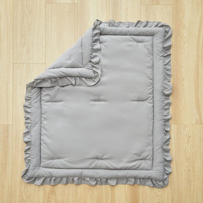 Комплект постільної білизни для дитячого ліжечка з 3 предметів, стьобаний, з простирадлом і подушкою - мила постільна білизна з рю