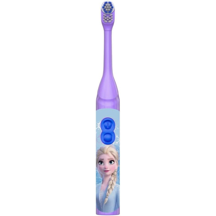 Дитяча зубна щітка Oral-B Pro-Health Jr. з живленням від батареї з Disney's Frozen, Soft, 1ct, стилі можуть відрізнятися Кольори та дизайн різняться