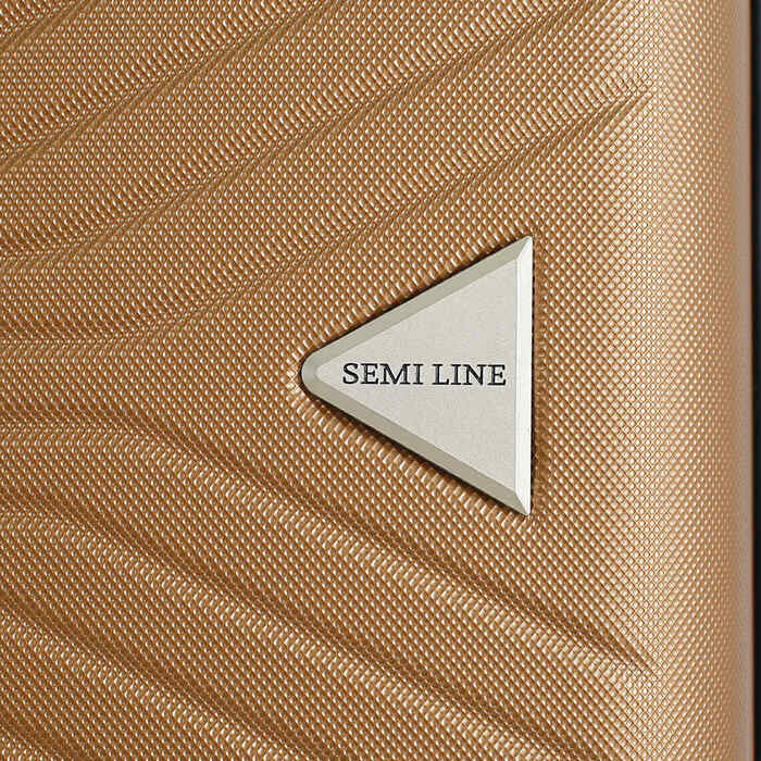 Валіза Semi Line 20' (S) Brown (T5693-1)