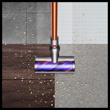 Бездротовий пилосос Dyson Cyclone V10, Nickel/Copper, 150 Airwatt адаптер для низьких поверхонь