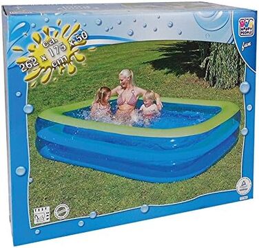 Сімейний басейн HAPPY PEOPLE Чорний/БІЛИЙ/ЧЕРВОНИЙ Один розмір