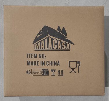 Серія Elisa, 6 шт. Набір порцелянових мисок 6,7 миски для круп салатники десертні миски на 6 осіб миска для пластівців 6 шт. ELISA