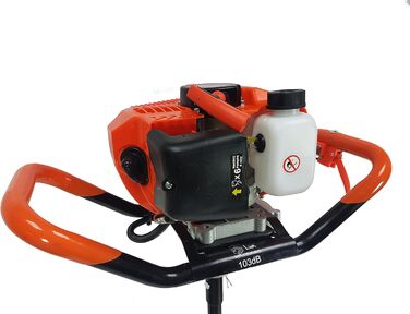 БЕНЗИНОВИЙ ҐРУНТОБУР ҐРУНТОБУРИЛЬНА МАШИНА ICE DRILL 3.1 к.с. 2 бура (M84000)