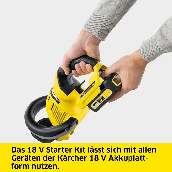 Акумулятор 18 В/2,5 А-год з швидким зарядним пристроєм, літій-іонний акумулятор, час заряджання 100 заряджання менш ніж за 1,5 год