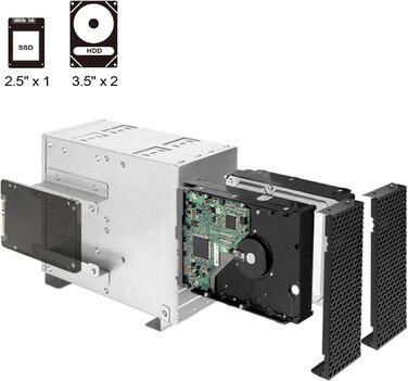 Стійковий серверний корпус, 240 мм моноблок, USB Type-C, замок Kensington, SST-RM42-502B, 42-502, 4U