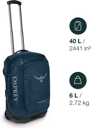 Дорослий рухомий транспортер 40 Duffle Bag одного розміру Venturi Blue