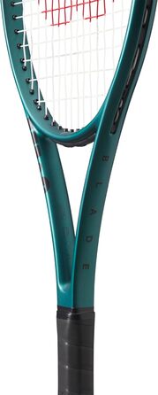 Тенісна ракетка Wilson Blade 101L V9 FRM – зелена, 286 г, 4 1/4" (2), готова до гри