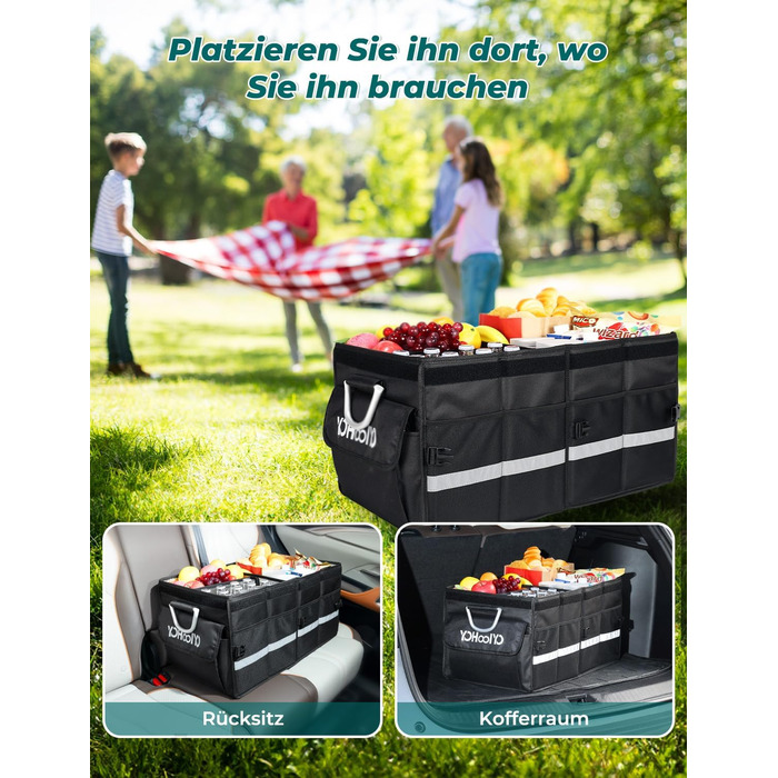 Органайзер для багажника автомобіля Сумка для багажника автомобіля Автомобільна коробка Автомобільна коробка Складана коробка Сумк