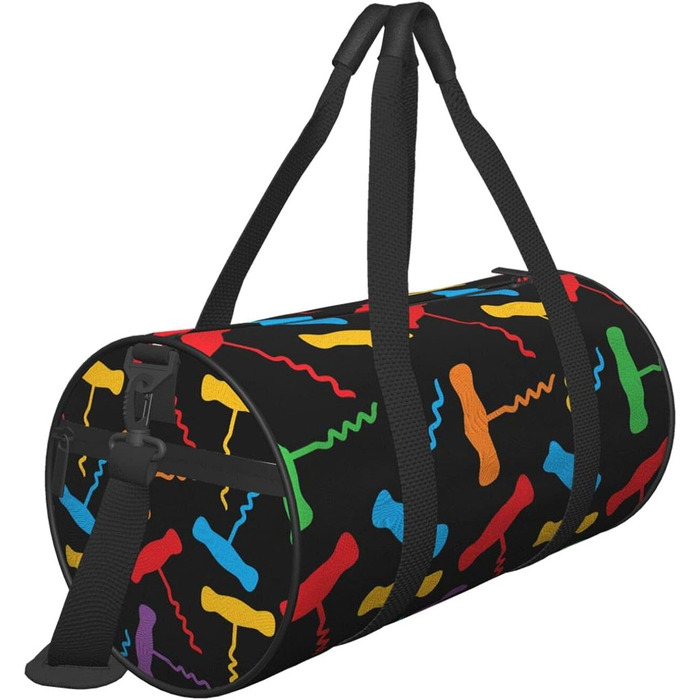 Яскраві сумки-мішки для подорожей, спорту та фітнесу з безшовним малюнком, велика сумка для покупок, дорожні та вихідного дня для чоловіків та жінок