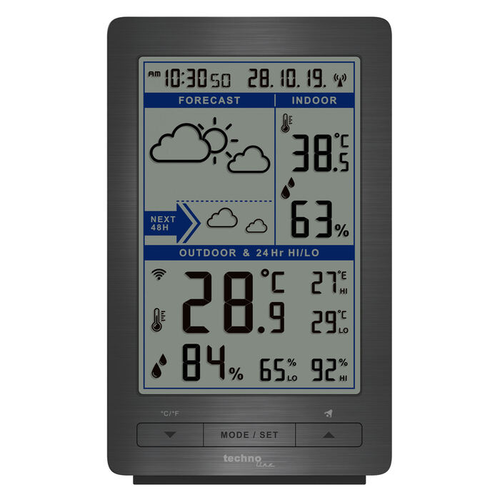 Метеостанція Technoline WS9485 Grey (WS9485)
