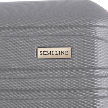 Валіза Semi Line 20' (S) Light Grey (T5715-1)