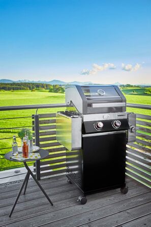 Шампур RSLE преміум-класу, високоякісний шампур для барбекю-станцій RSLE для VIDERO G2/G3, MAGNUM G3 і чайника-гриль 1 F60 з кільц