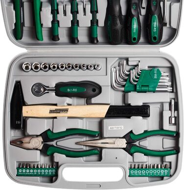 Набір інструментів Brder Mannesmann, 57 предметів M29057 Single