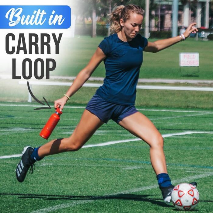 Найхолодніша спортивна пляшка для води з солом'яною кришкою, вакуумована колба-термос з нержавіючої сталі, багаторазова, герметичн