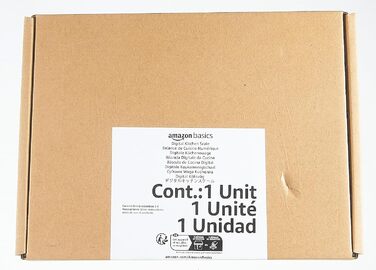 Цифрові кухонні ваги Kitchen-Profi Basics з РК-дисплеєм (з батарейками), з нержавіючої сталі, без вмісту бісфенолу, важать до 11 ф