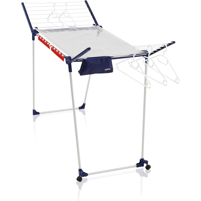 П'єдестальна сушарка Leifheit Pegasus 200 Solid Deluxe Mobile з довжиною сушіння 20 м, вішалка для довгого прання, сушарка-крило з