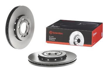 Гальмівні диски передні Brembo 09.7011.11 з UV-покриттям, 2 шт.