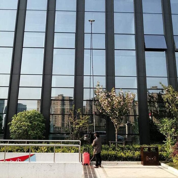 Телескопічна щітка для миття сонячних панелей BEdaw 10,8 м, набір для миття, обладнання, подовжувач, набір для миття вікон вантажн