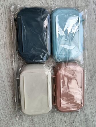 Мильниця з 4-х частин, мильниця з настінним кронштейном, для кухні та ванної кімнати, мильниця для мочалок з функцією зберігання в