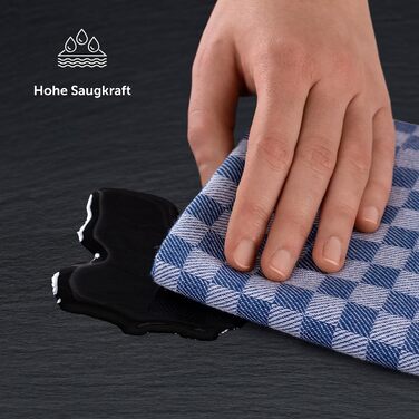 Чайні рушники Blumtal бавовняні 50x70 см у наборі 5 шт. - кухонні рушники, сертифіковані Oeko-TEX - надзвичайно поглинаючі чайні р