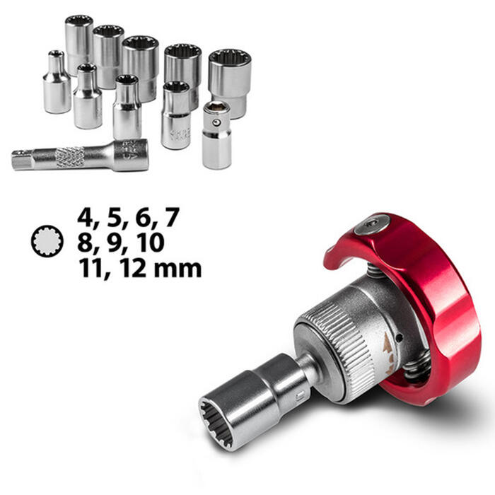 Викрутка з набором біт Trotec 40 pieces Bit and Socket Wrench Set (6200001005)