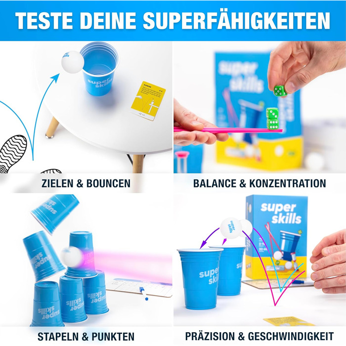 Німецька - Весела гра для дітей, підлітків та дорослих - Ігри для вечірок з різноманітними викликами для хлопчиків та дівчаток - Настільна гра