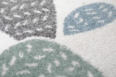 Ігровий килимок дитяча кімната кактус зебра індійський намет лев жовтий сірий крем розмір 160x230 см