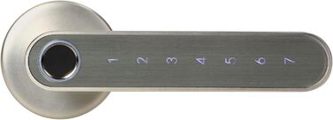 Електронний замок Orno OR-ZS-853 із сенсорною клавіатурою та функцією Smart сканер відбитків пальців, Bluetooth 4.