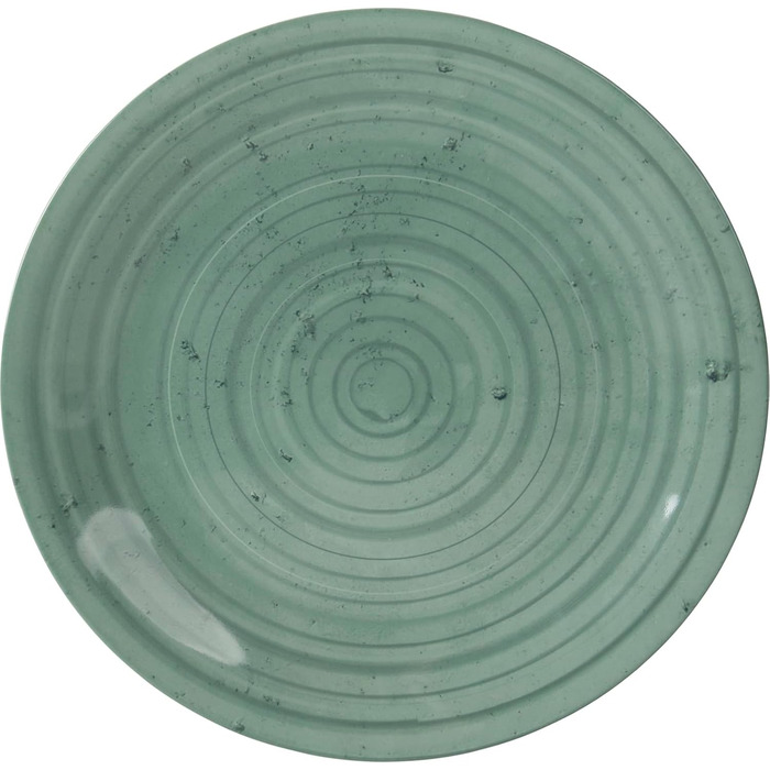 Набір посуду для кемпінгу Bo-Camp з меламіну, 16 шт., зелений, з можливістю вибору тарілок та чашок.