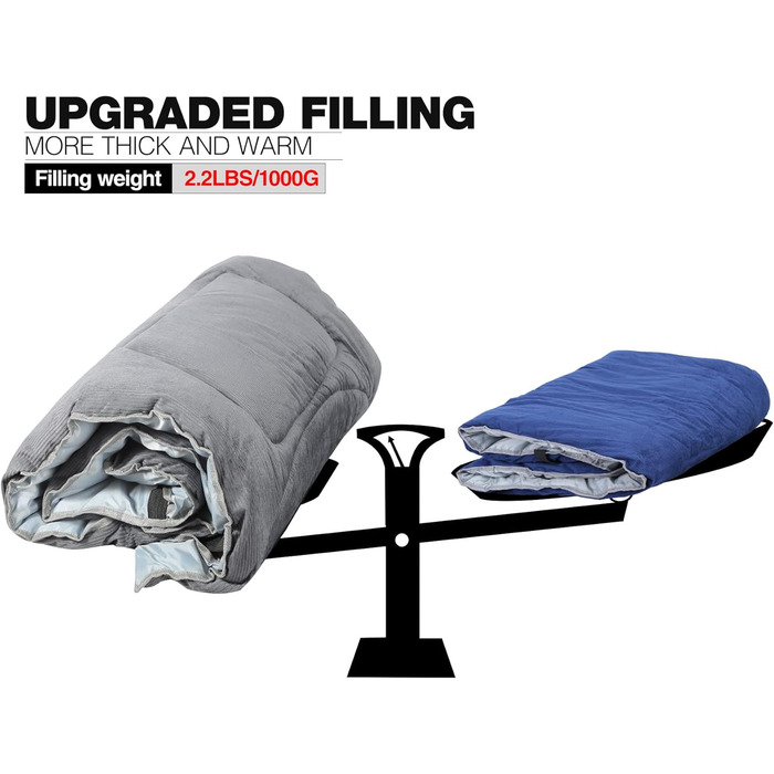 Розкладний матрац для походного ліжка 190 x 70 см, зручний, товстий бавовняний наматрацник з високоякісним поліестеровим наповнювачем, темно-сірий, L