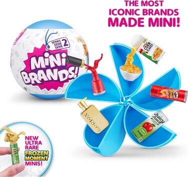 Капсули-сюрпризи Mini Brands Series 2, таємнича капсула, колекційна іграшка Real Miniature Brands (набір з 2 шт. )
