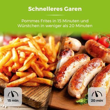 Цифрова фритюрниця Tower T17039 Xpress Pro 5-в-1 зі швидкою циркуляцією повітря, таймером на 60 хвилин - фритюрниця XXL 11L - 2000 Вт - чорний цифровий 5-в-1