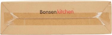 Вакуумний пакувальник Bonsenkitchen, вакуумний пакувальник су-від з різаком, вакуумний пакувальник в ч-т 5 пакетів пакет з фольги 1 рулон рулонів фольги, шланг для вакуумного контейнера, VS3802 (чорний)