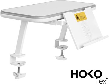Комплект HOKO Ergo-Study-Table COMPAKT, JoJo & LUBU. Регульована по висоті дитяча парта з регульованою по нахилу стільницею та тум