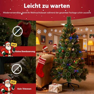 Штучна ялинка 120 см зелена VA-Cerulean