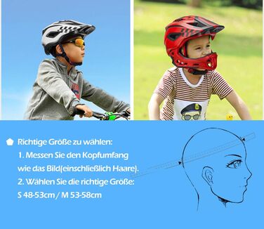 Дитячий шолом Інтегрований велосипедний шолом Дитячий молодіжний шолом зі знімним захистом підборіддя BMX MTB Шолом для спуску з г